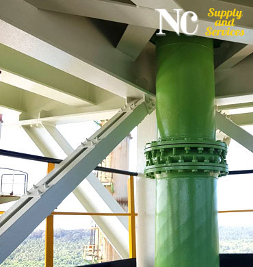 รับเคลือบทาสีโครงสร้าง Metal Coating